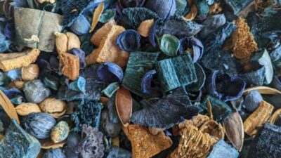 Blue Chunky Unscented Potpourri