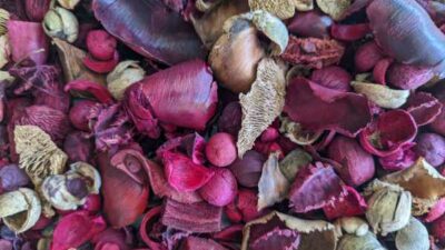 Pink Chunky Unscented Potpourri